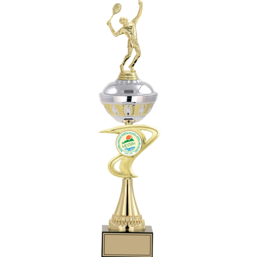 Tenis Erkek Figürlü Kupalar 51, 47, 45 cm | FG-065 - 51