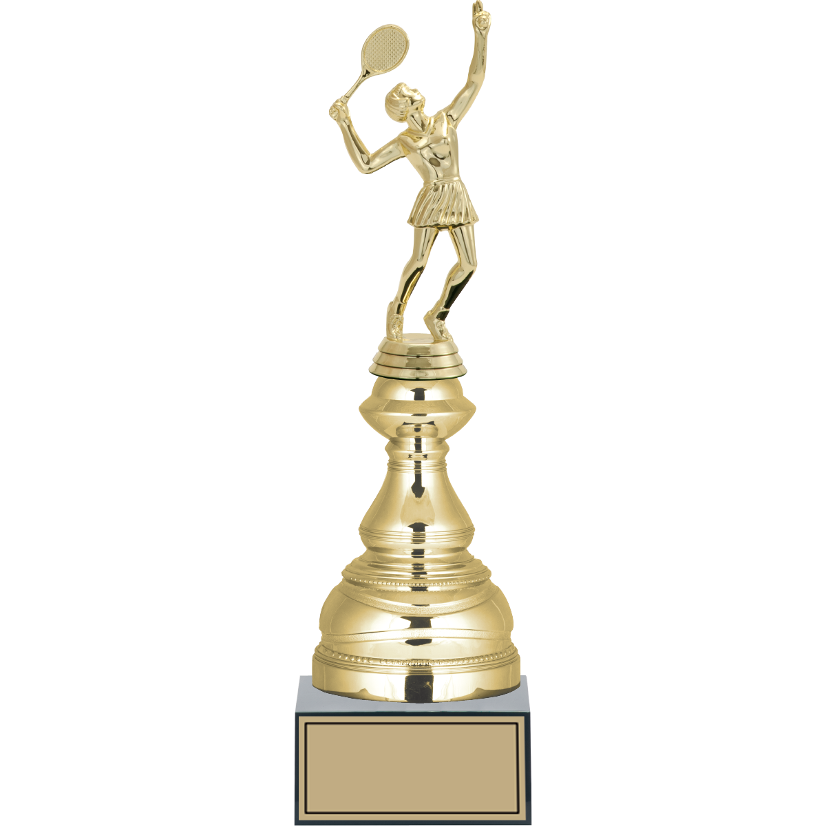 Tenis Kadın Figürlü Kupalar 33, 32, 30 cm | FG-024 - 33