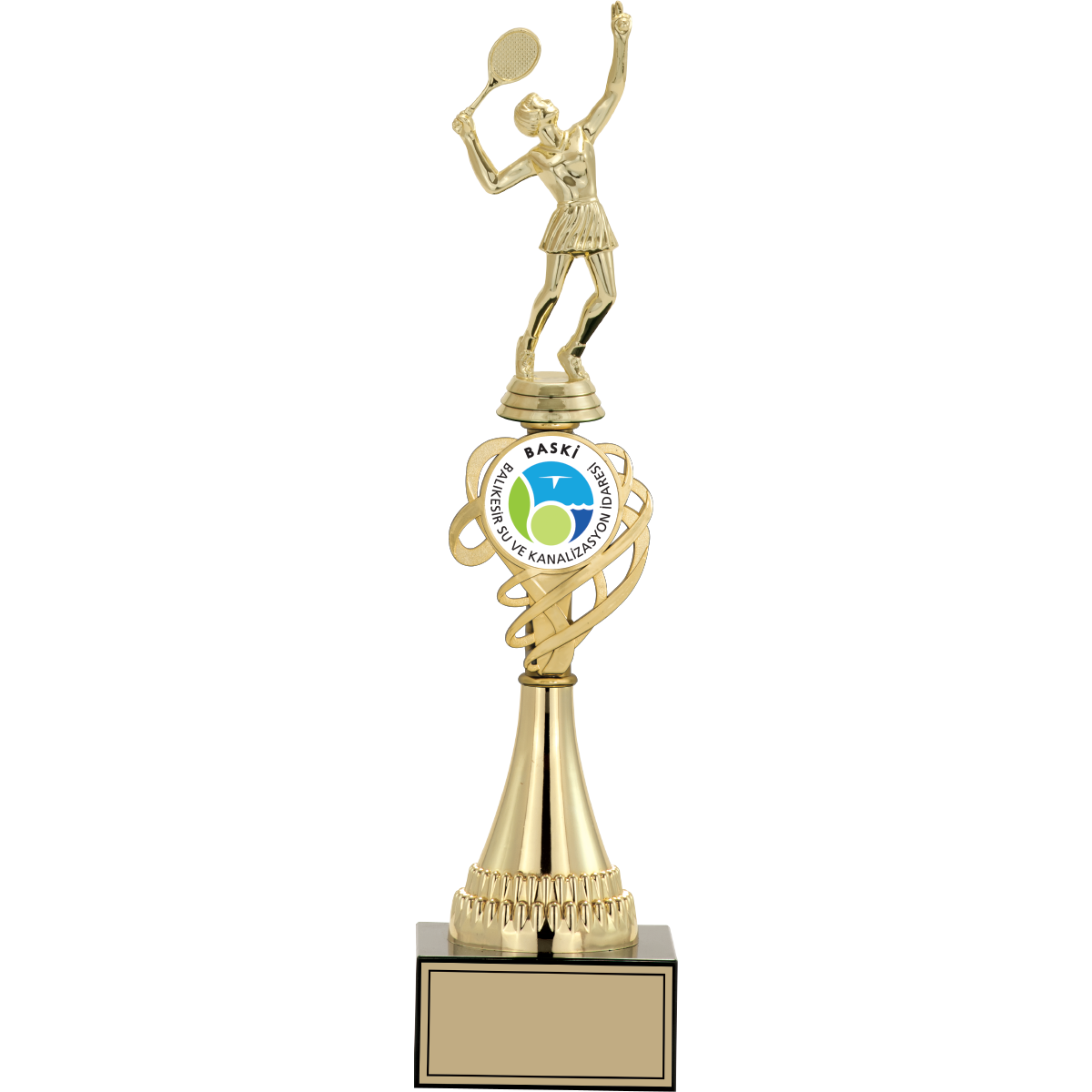 Tenis Kadın Figürlü Kupalar 39, 37, 35 cm | FG-034 - 39