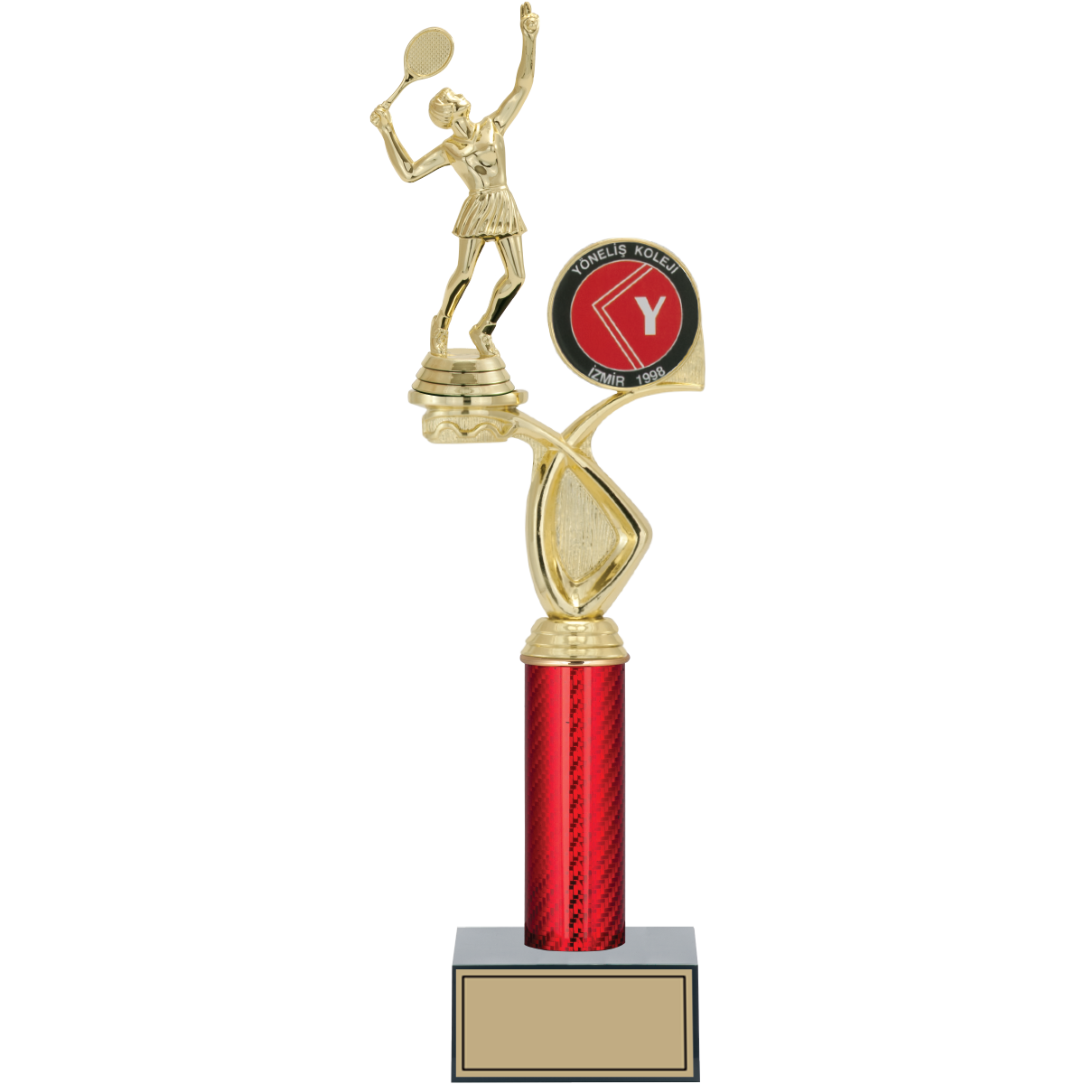 Tenis Kadın Figürlü Kupalar 41, 39, 36 cm | FG-016 - 41
