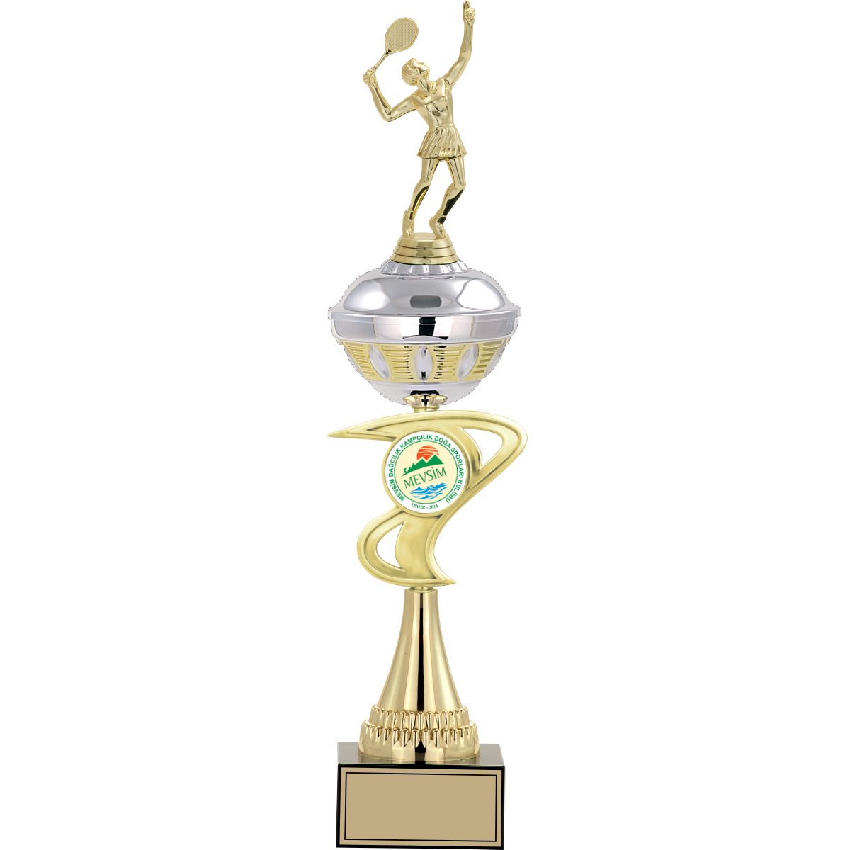 Tenis Kadın Figürlü Kupalar 51, 47, 45 cm | FG-065 - 51