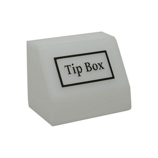 Tipbox Bahşiş Kutusu Buz Beyaz 15x10x12cm