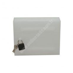 Tipbox – Bahşiş Kutusu Buz Beyaz – 15x10xh12cm