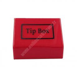 Tipbox – Bahşiş Kutusu Kırmızı – 15x10xh12cm