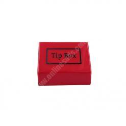 Tipbox – Bahşiş Kutusu Kırmızı – 15x10xh12cm
