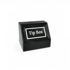 Tipbox – Bahşiş Kutusu Siyah – 15x10xh12cm