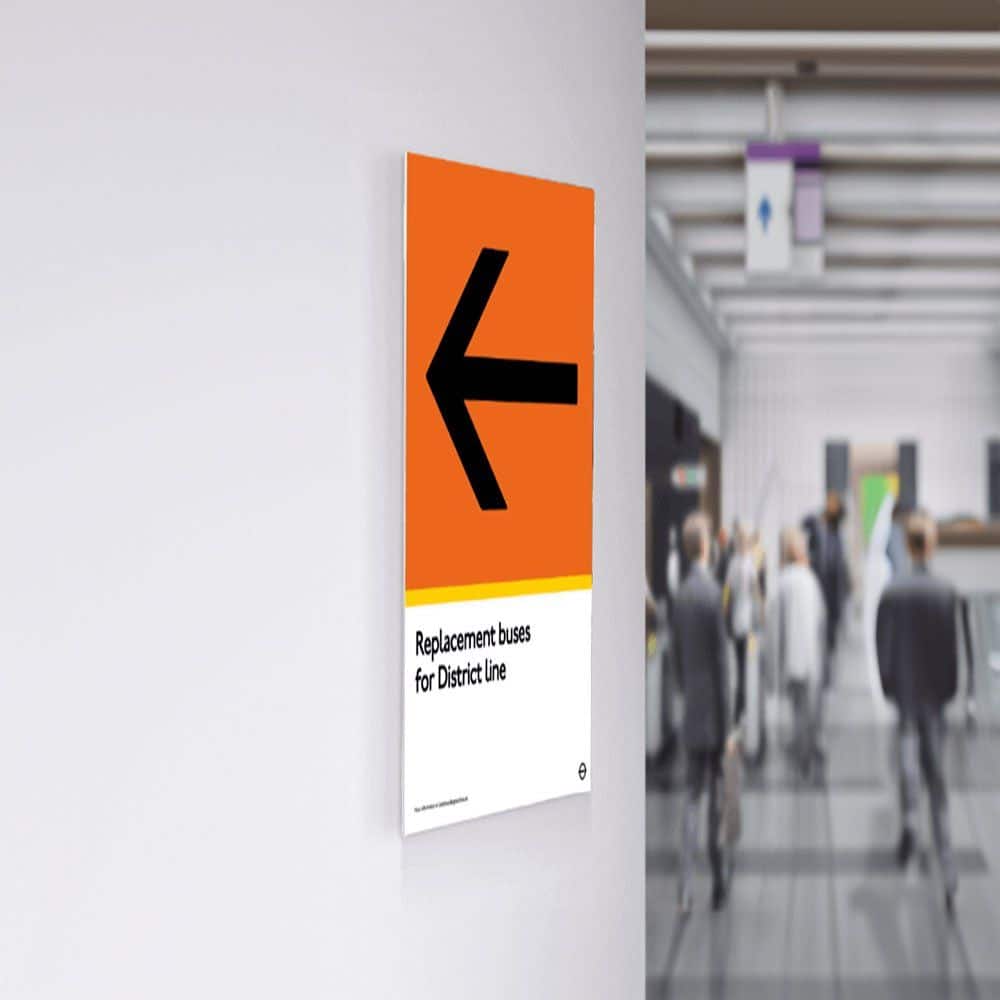 U Tipi Pleksi Föylük/Etiketlik Dikey 1/3 A4 (10X21cm)