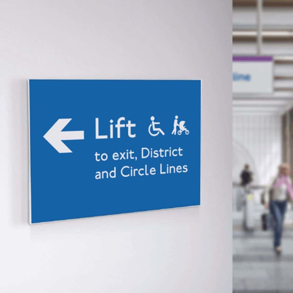 U Tipi Pleksi Föylük/Etiketlik Yatay A4 (21X30cm)