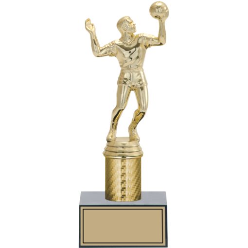 Voleybol Erkek Figürlü Kupalar 23, 21, 18 cm | FG-001 - 23