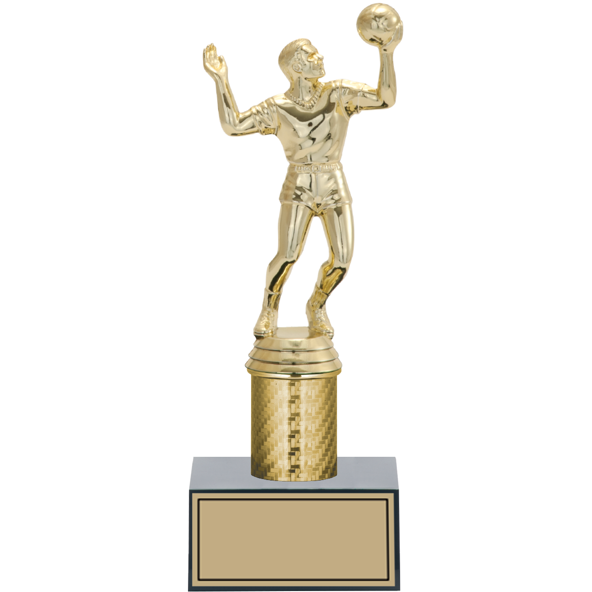 Voleybol Erkek Figürlü Kupalar 23, 21, 18 cm | FG-001 - 23