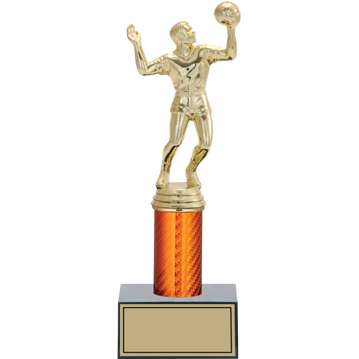 Voleybol Erkek Figürlü Kupalar 26, 23, 21 cm | FG-003 - 26