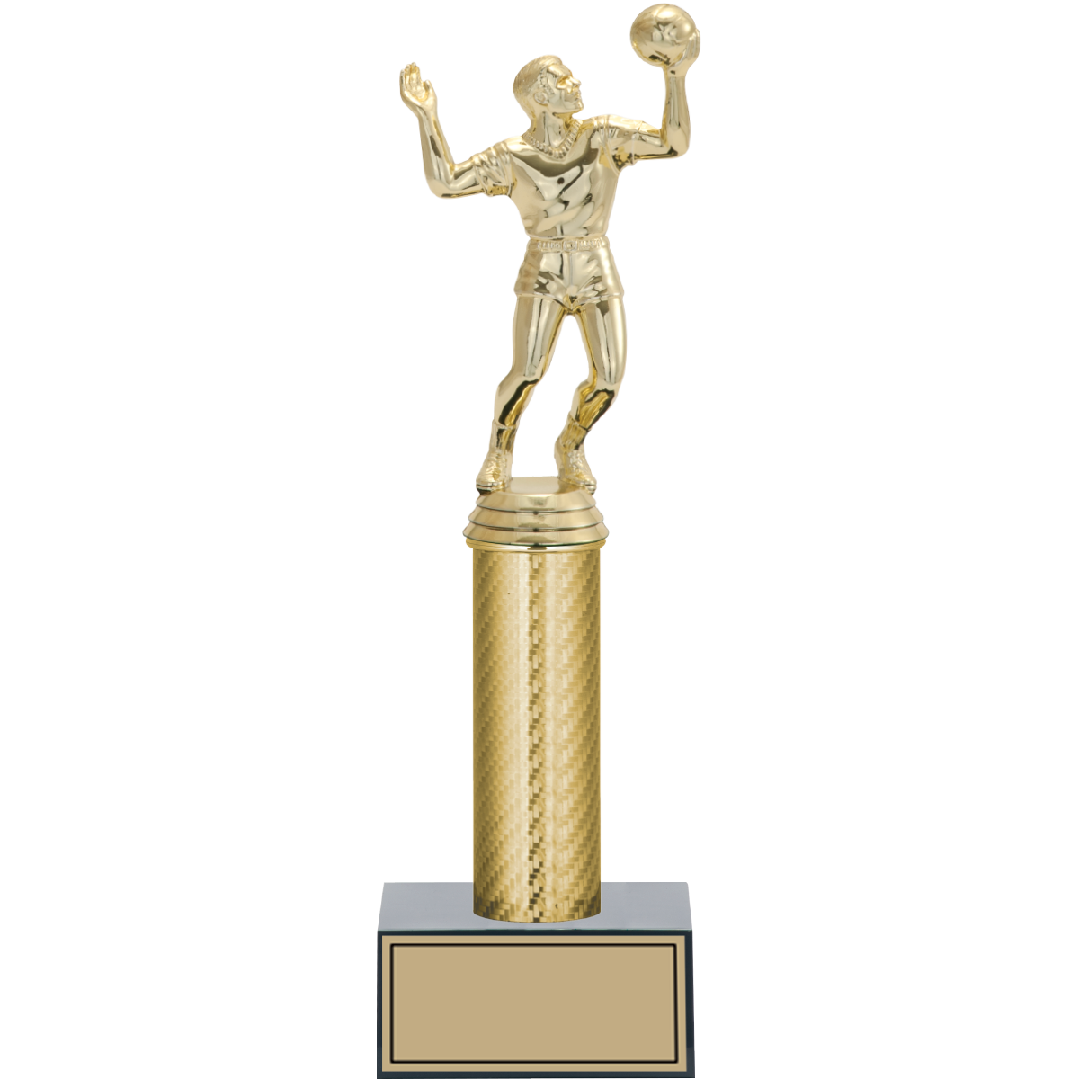 Voleybol Erkek Figürlü Kupalar 31, 28, 26 cm | FG-007 - 31