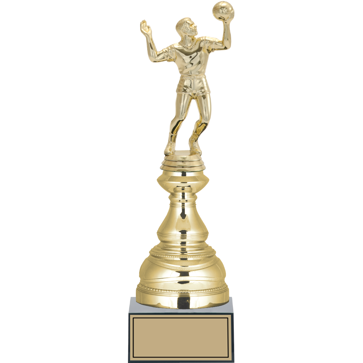 Voleybol Erkek Figürlü Kupalar 33, 31, 30 cm | FG-023 - 33