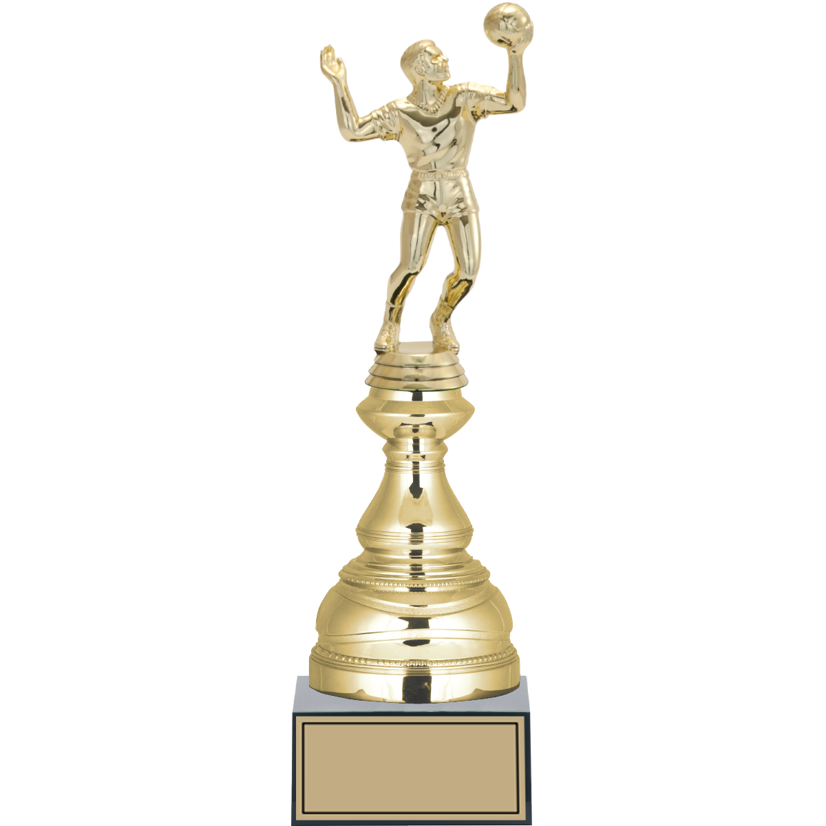 Voleybol Erkek Figürlü Kupalar 33, 31, 30 cm | FG-024 - 33