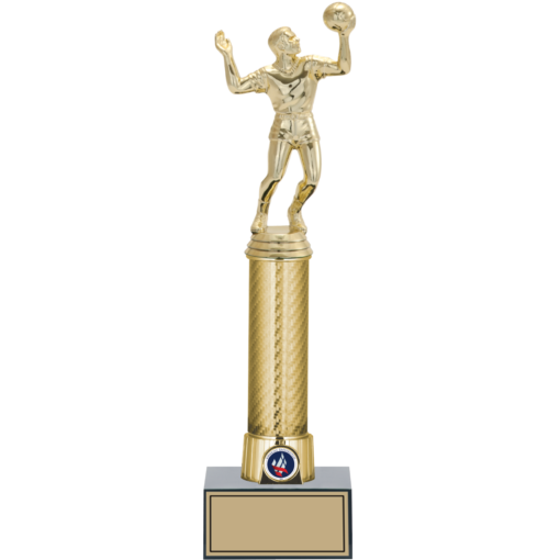 Voleybol Erkek Figürlü Kupalar 35, 32, 30 cm | FG-008 - 35