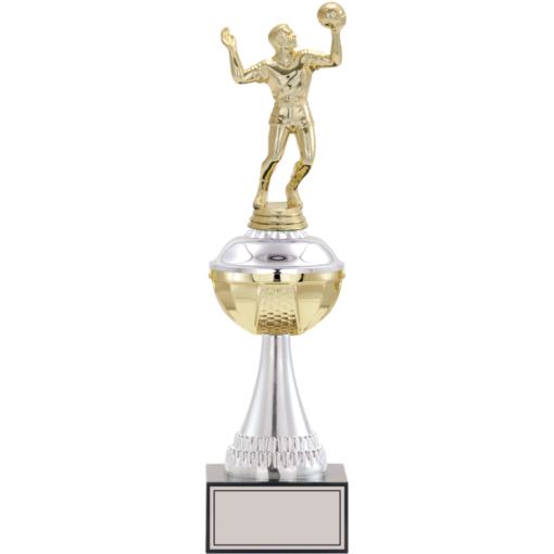 Voleybol Erkek Figürlü Kupalar 37, 33, 31 cm | FG-045 - 37