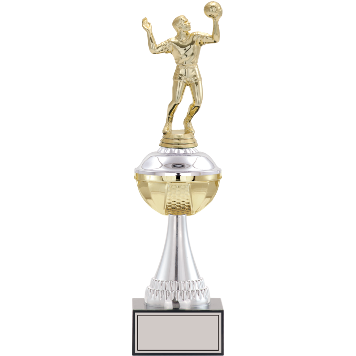 Voleybol Erkek Figürlü Kupalar 37, 33, 31 cm | FG-045 - 37