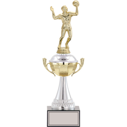Voleybol Erkek Figürlü Kupalar 37, 33, 31 cm | FG-046 - 37