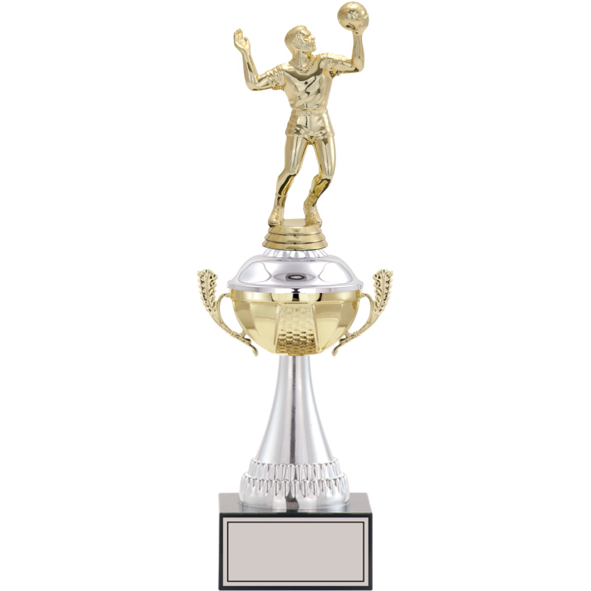 Voleybol Erkek Figürlü Kupalar 37, 33, 31 cm | FG-046 - 37