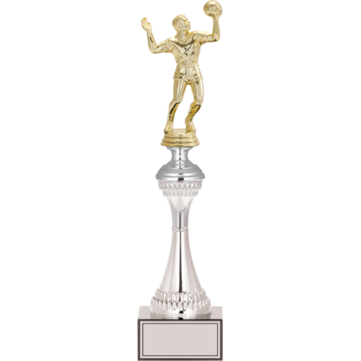 Voleybol Erkek Figürlü Kupalar 38, 36, 34 cm | FG-030 - 38