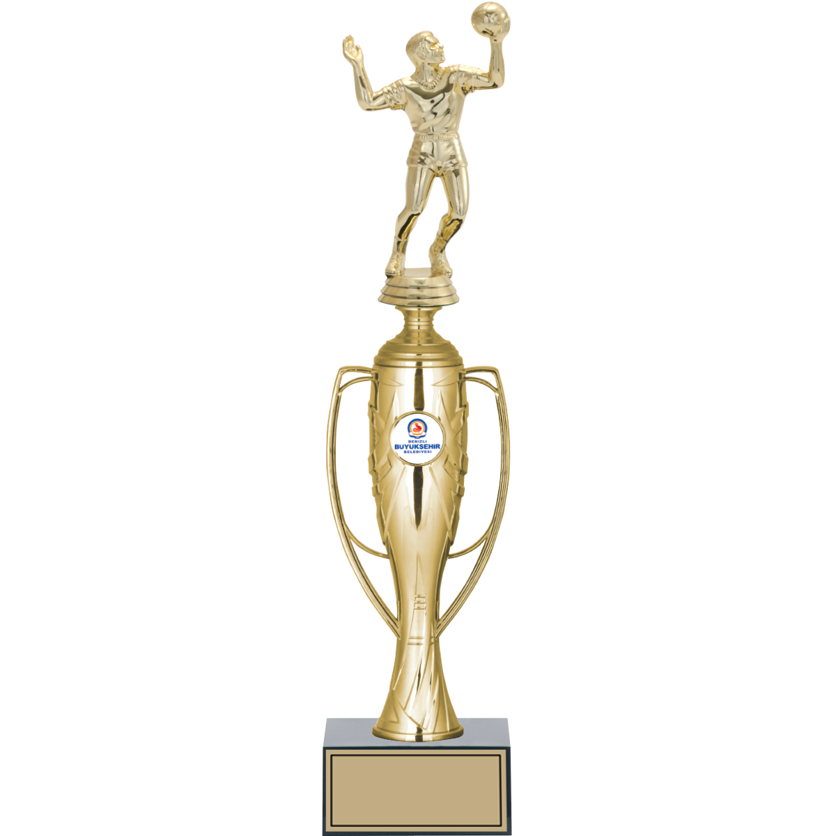 Voleybol Erkek Figürlü Kupalar 38 cm | FG-025