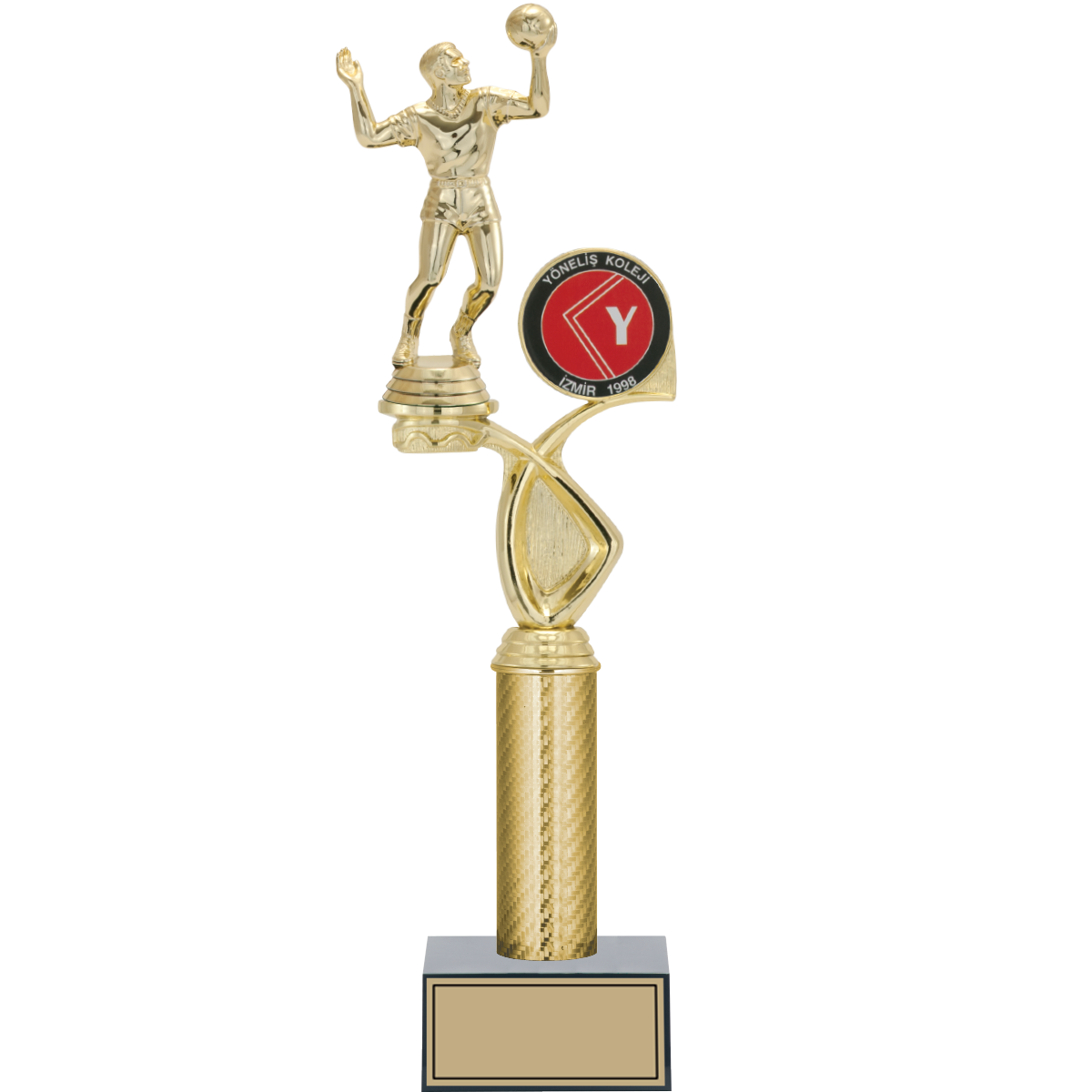 Voleybol Erkek Figürlü Kupalar 40, 38, 35 cm | FG-015 - 40