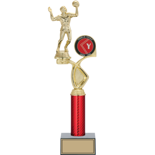 Voleybol Erkek Figürlü Kupalar 40, 38, 35 cm | FG-016 - 40