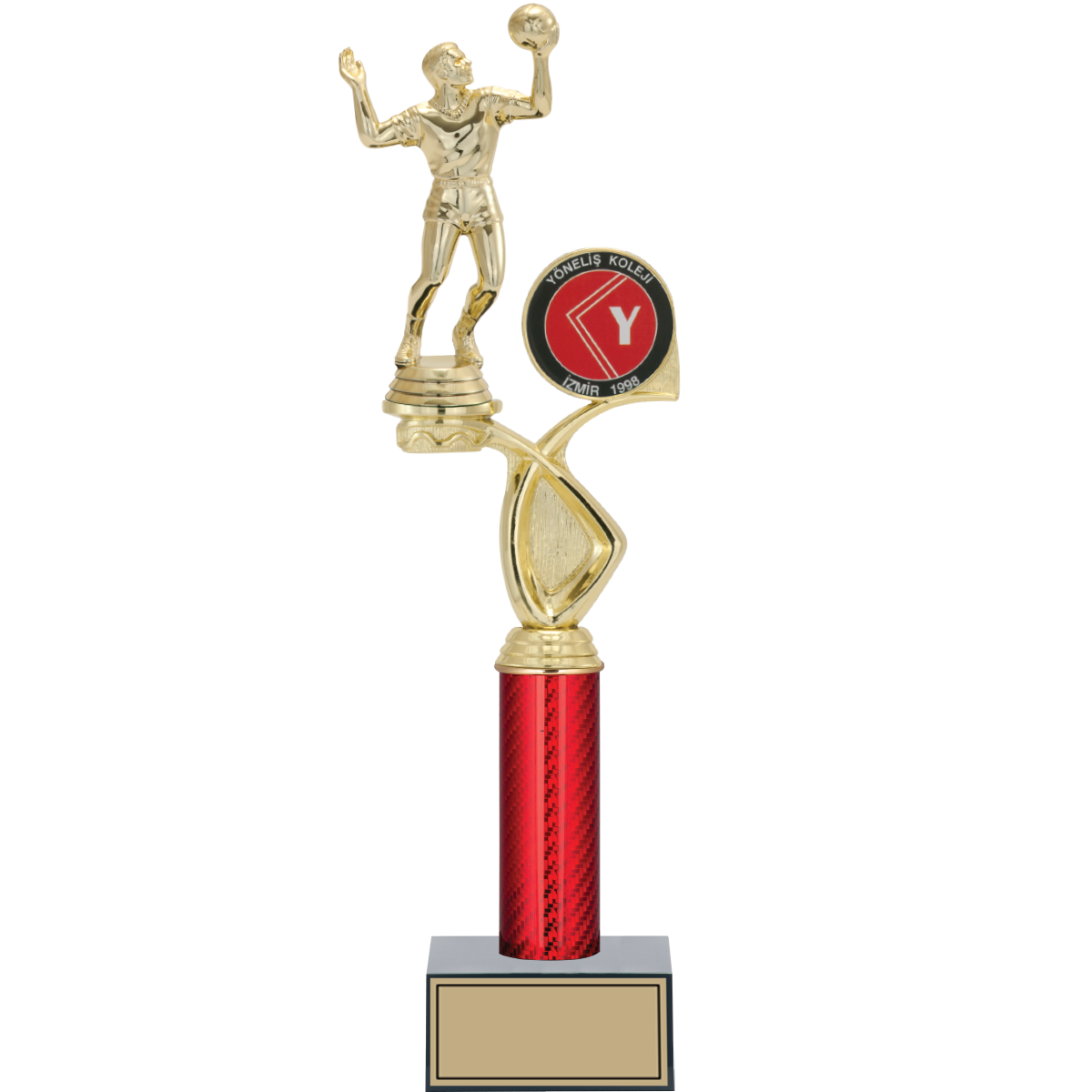 Voleybol Erkek Figürlü Kupalar 40, 38, 35 cm | FG-016 - 40