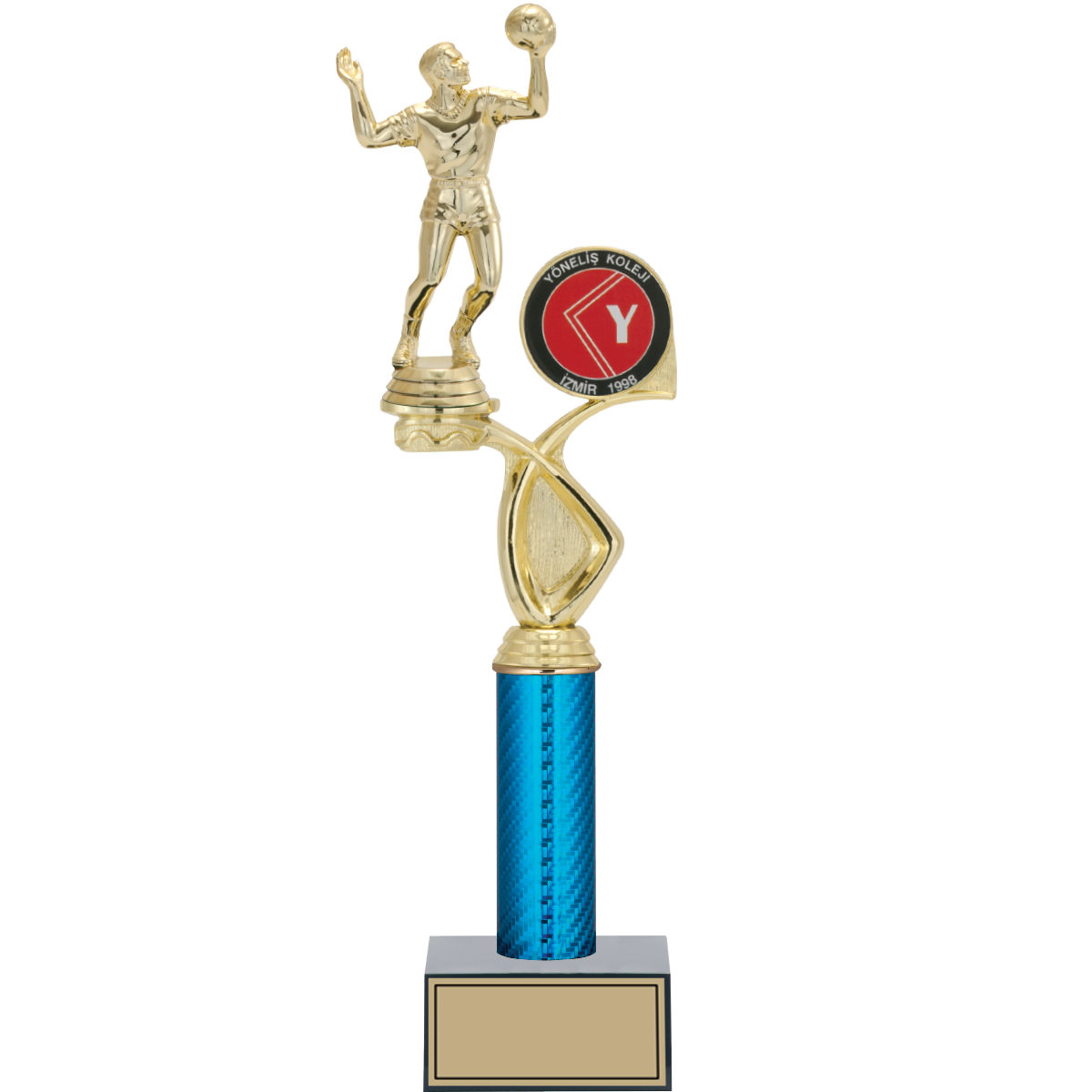 Voleybol Erkek Figürlü Kupalar 40, 38, 35 cm | FG-017 - 40