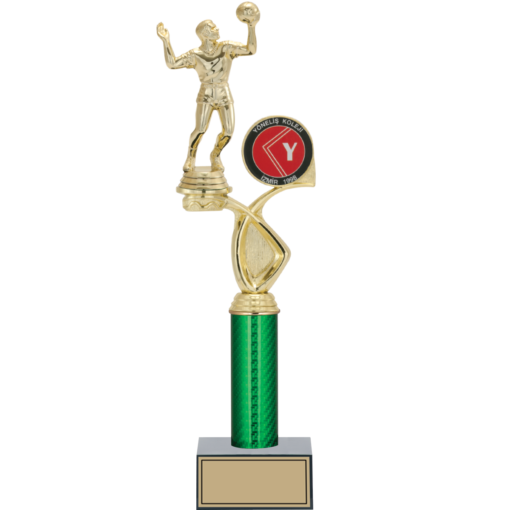 Voleybol Erkek Figürlü Kupalar 40, 38, 35 cm | FG-018 - 40
