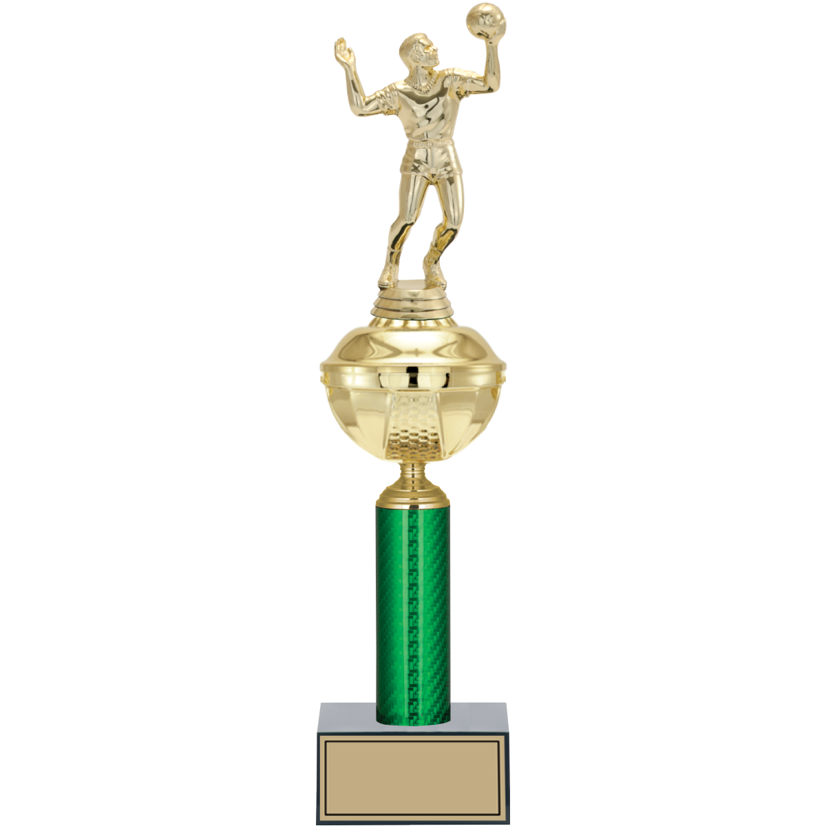 Voleybol Erkek Figürlü Kupalar 43, 40, 38 cm | FG-049 - 43