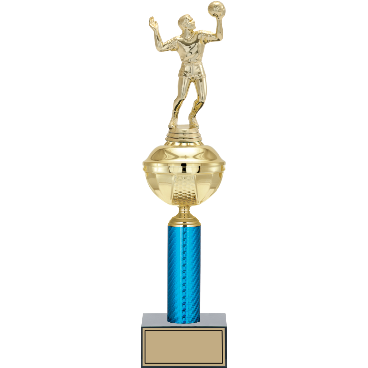 Voleybol Erkek Figürlü Kupalar 43, 40, 38 cm | FG-051 - 43