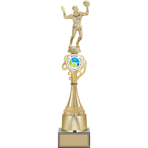 Voleybol Erkek Figürlü Kupalar 44, 41, 38 cm | FG-033 - 44