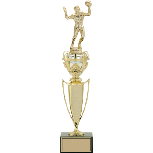 Voleybol Erkek Figürlü Kupalar 44, 42, 39 cm | FG-044 - 44