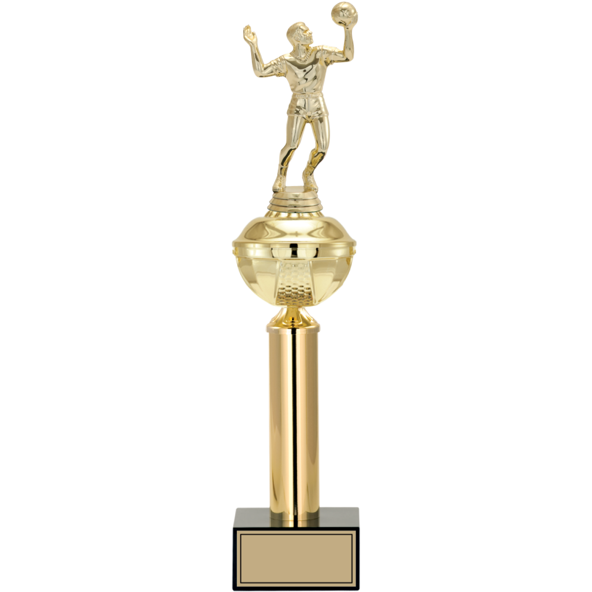 Voleybol Erkek Figürlü Kupalar 44, 42, 39 cm | FG-047 - 44