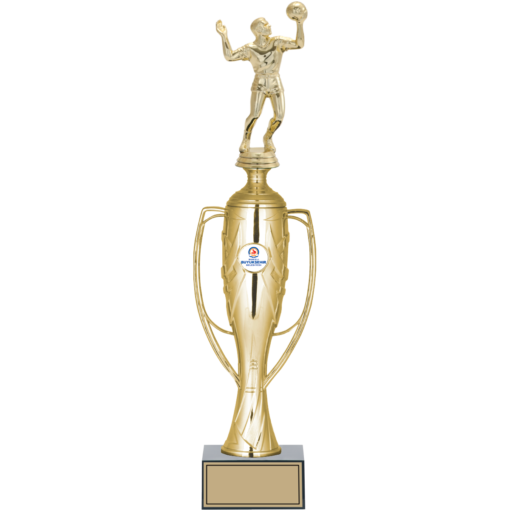 Voleybol Erkek Figürlü Kupalar 45, 42, 40 cm | FG-026 - 45