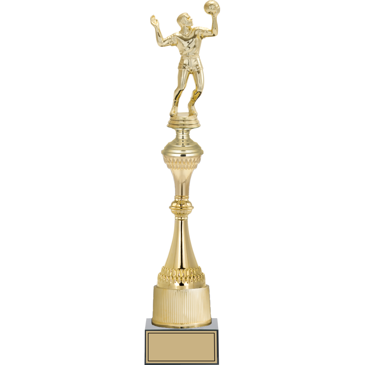 Voleybol Erkek Figürlü Kupalar 46, 43, 40 cm | FG-031 - 46