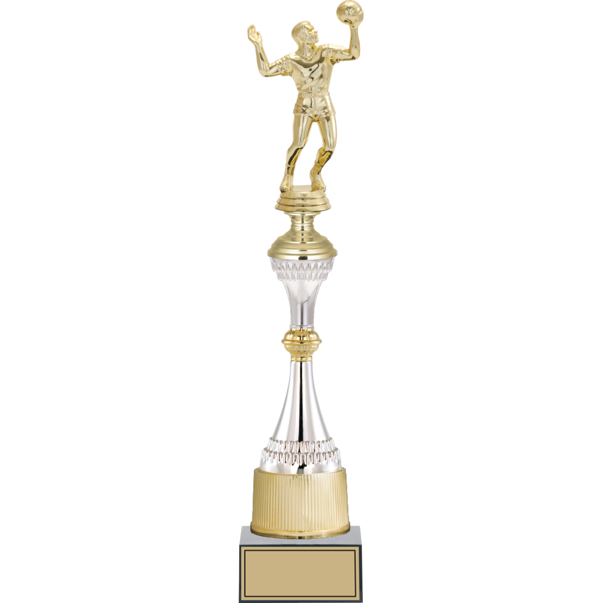 Voleybol Erkek Figürlü Kupalar 46, 43, 40 cm | FG-032 - 46