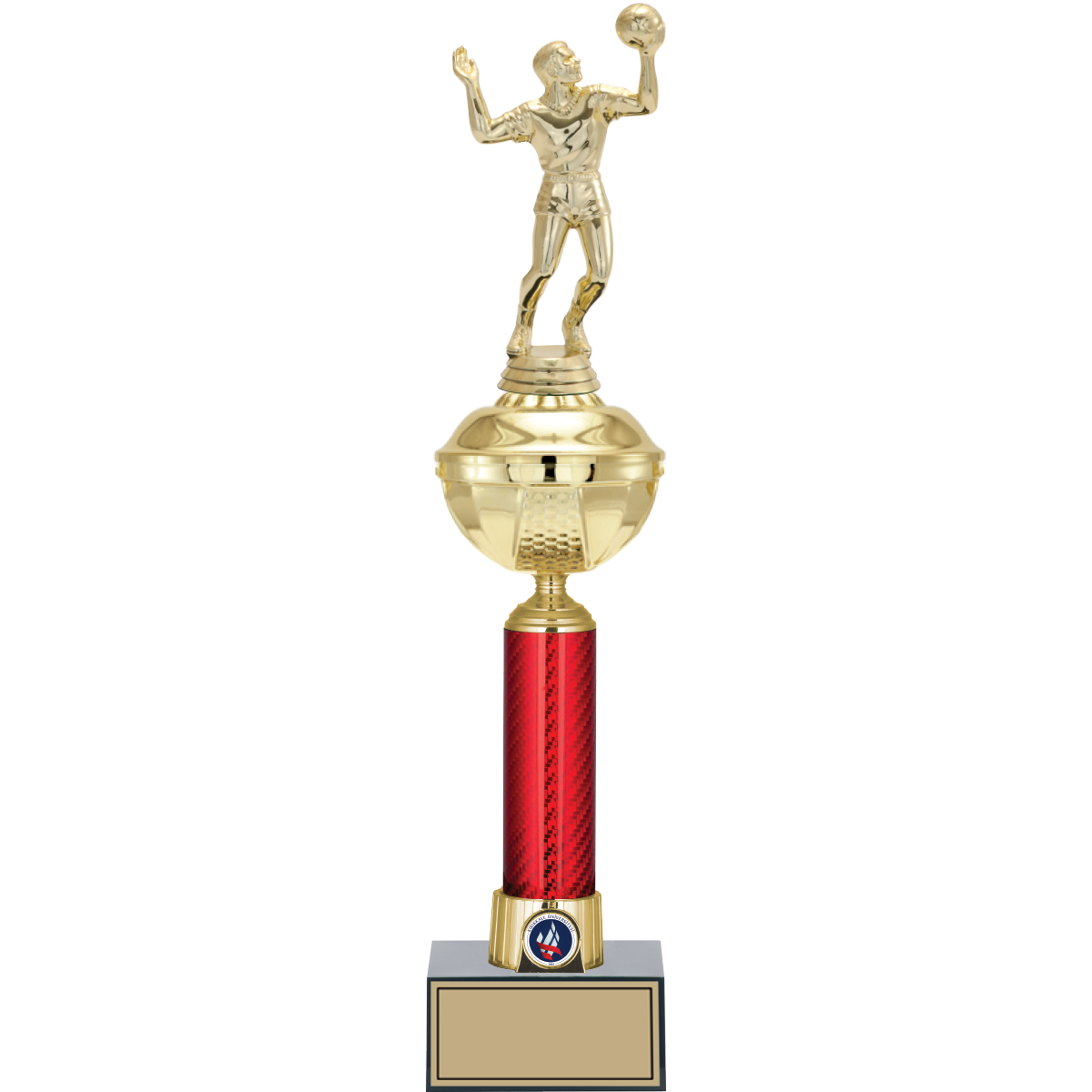 Voleybol Erkek Figürlü Kupalar 46, 44, 41 cm | FG-053 - 46