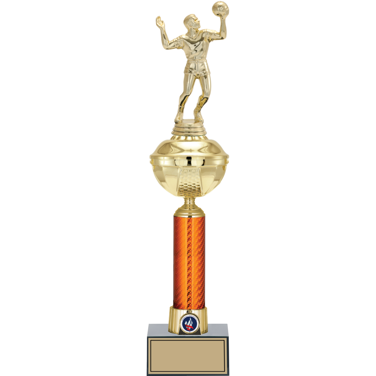 Voleybol Erkek Figürlü Kupalar 46, 44, 41 cm | FG-055 - 46