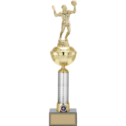 Voleybol Erkek Figürlü Kupalar 46, 44, 41 cm | FG-057 - 46