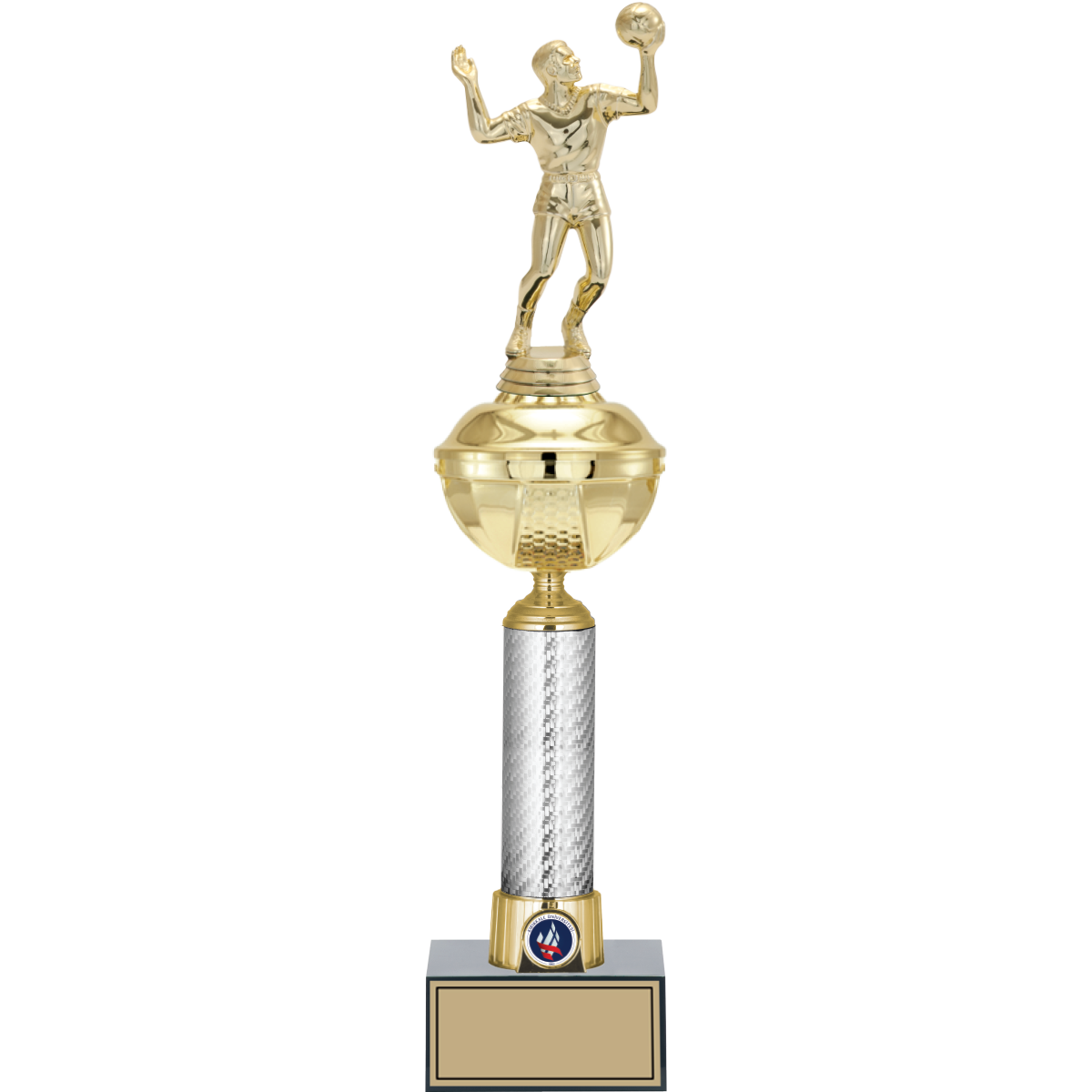 Voleybol Erkek Figürlü Kupalar 46, 44, 41 cm | FG-057 - 46