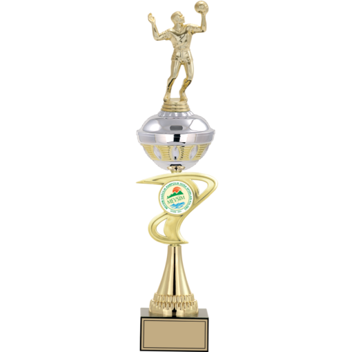 Voleybol Erkek Figürlü Kupalar 50, 47, 45 cm | FG-065 - 50