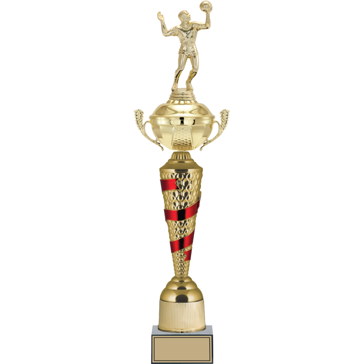 Voleybol Erkek Figürlü Kupalar 58, 54, 50 cm | FG-078 - 58