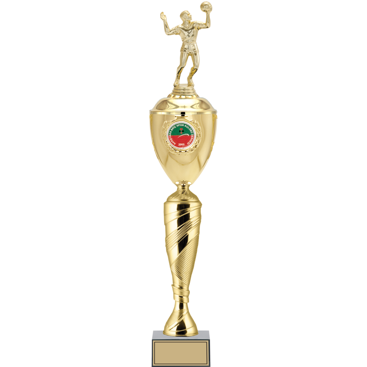 Voleybol Erkek Figürlü Kupalar 63, 60, 55 cm | FG-081 - 63
