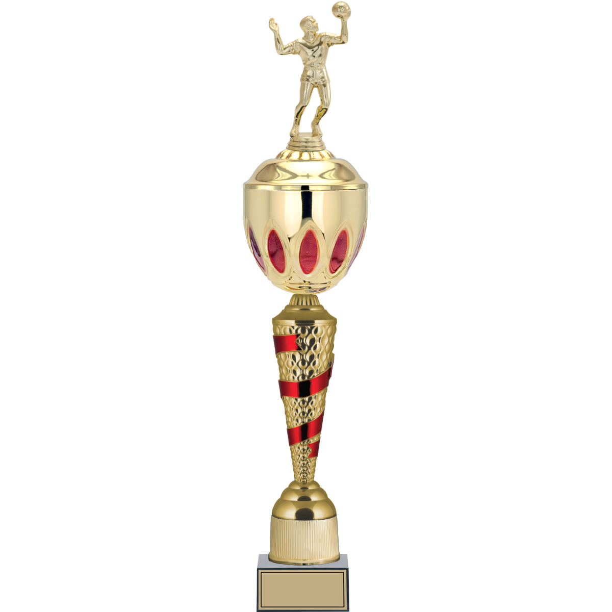 Voleybol Erkek Figürlü Kupalar 65, 60, 56 cm | FG-086 - 65