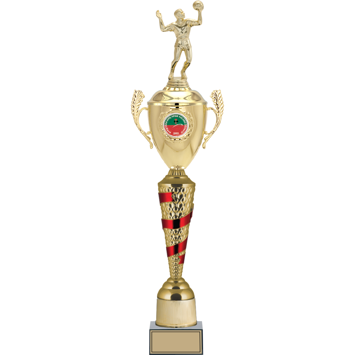 Voleybol Erkek Figürlü Kupalar 66, 63, 59 cm | FG-084 - 66