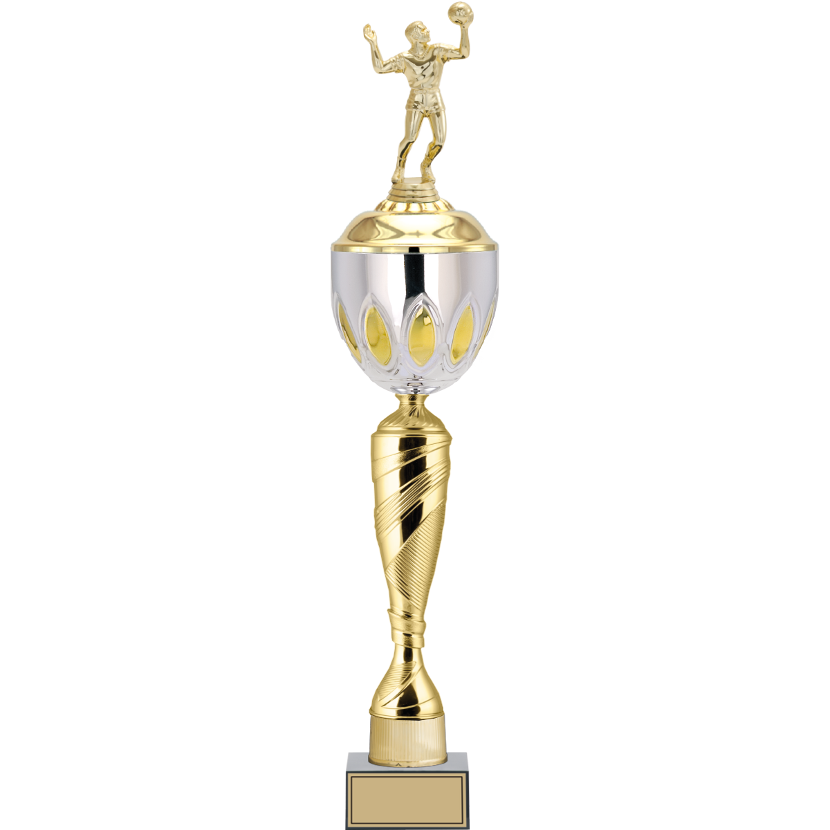 Voleybol Erkek Figürlü Kupalar 67, 61, 55 cm | FG-085 - 67