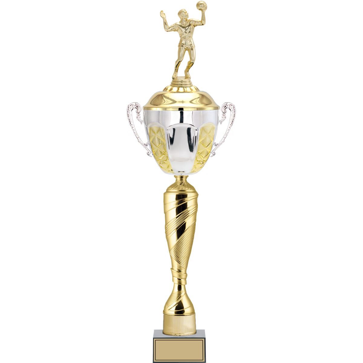 Voleybol Erkek Figürlü Kupalar 67, 61, 55 cm | FG-088 - 67