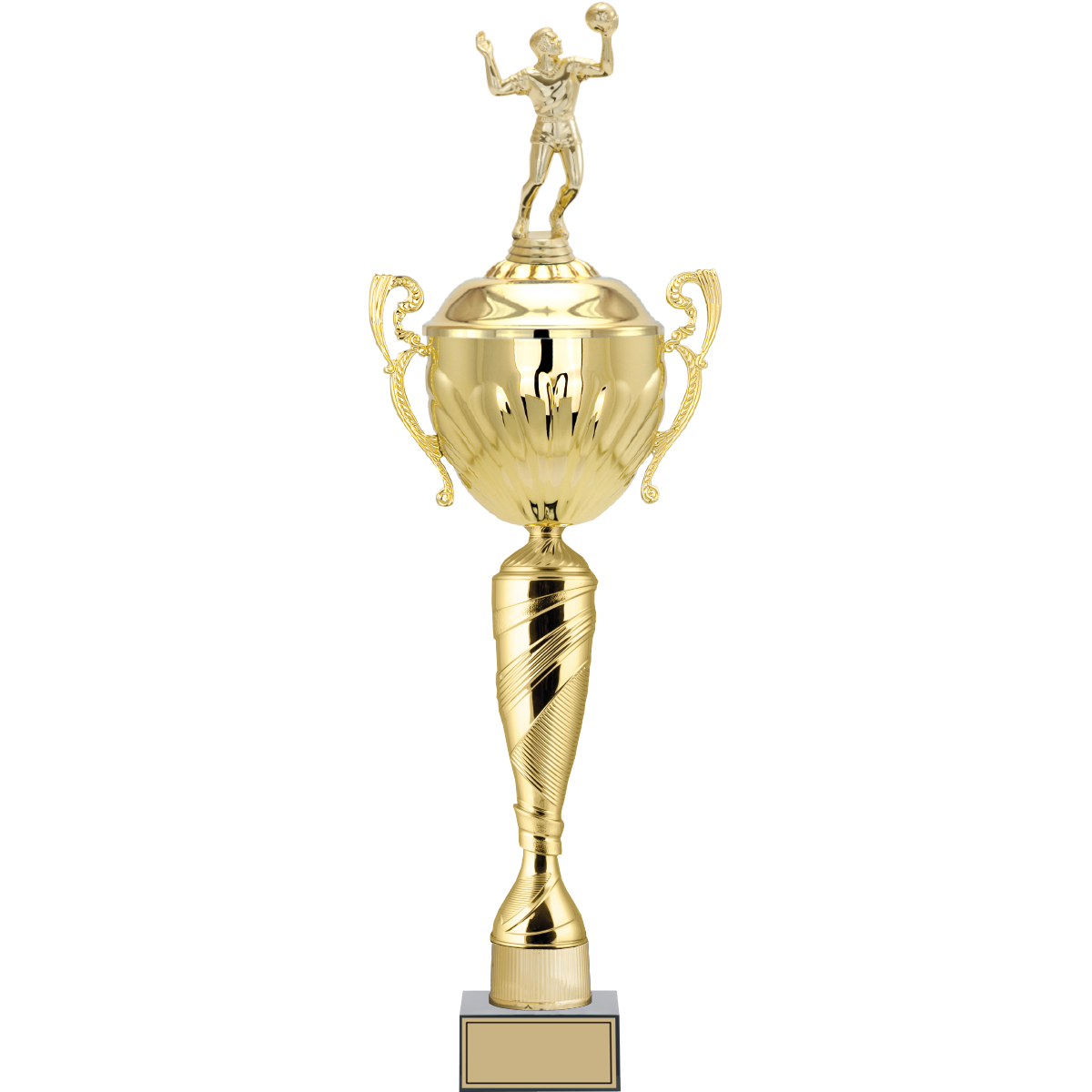 Voleybol Erkek Figürlü Kupalar 70, 62, 54 cm | FG-090 - 70